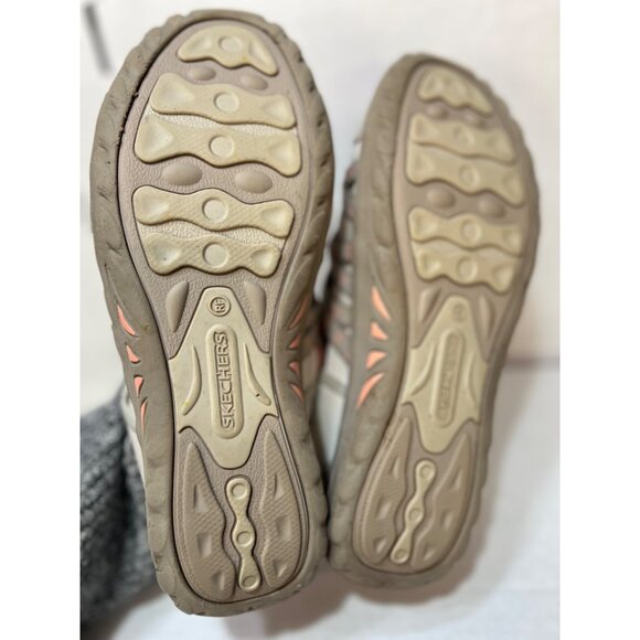 Skechers Womens Memory Foam Reggae fest Dory Athletic Sandals Size 9 Tan & Pink - Picture 2 of 7